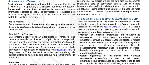 Edital do Dia da Defesa Nacional 2025 - Junta de Freguesia de Barreiros e Cepões